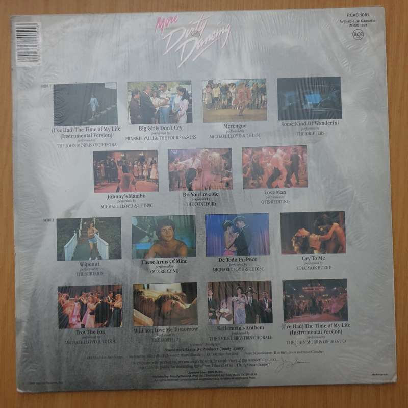 More Dirty Dancing - from the Original Soundtrack - Vinyl LP Record - Very-Good+ Quality (VG+) (v...