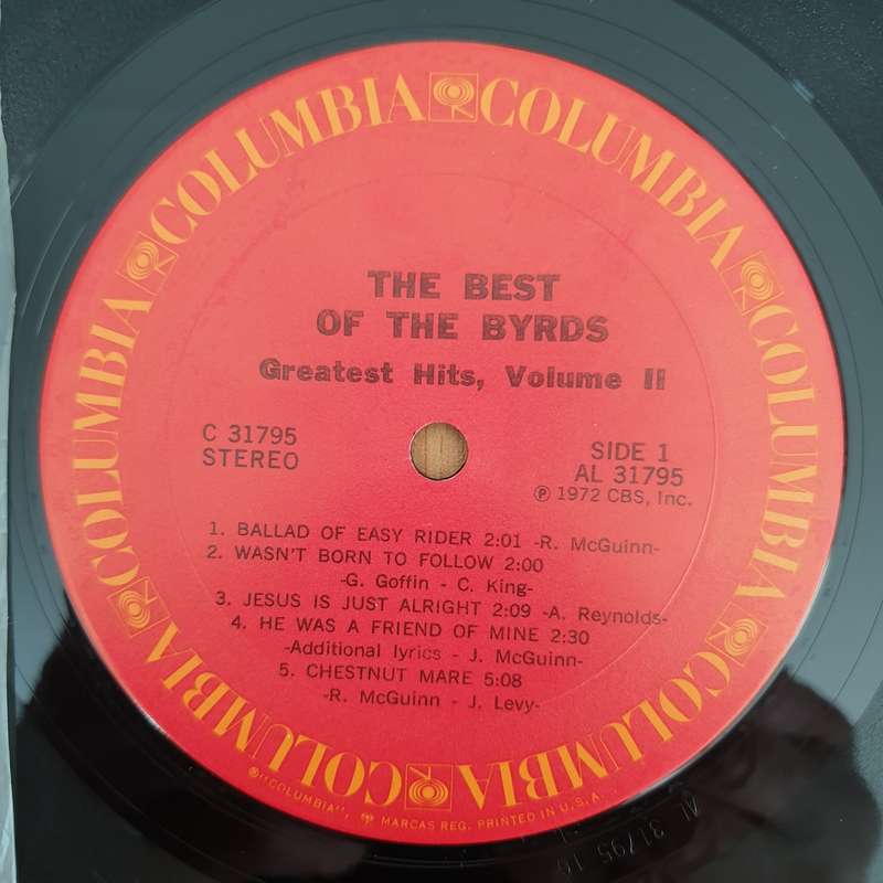 The Byrds  The Best Of The Byrds Greatest Hits, Volume II - Vinyl LP Record - Very-Good+ Quali...