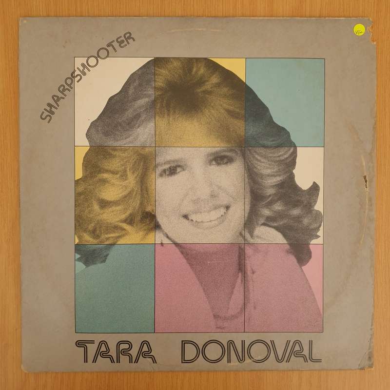 Tara Donoval  Sharpshooter - Vinyl LP Record - Very-Good+ Quality (VG+) (verygoodplus)