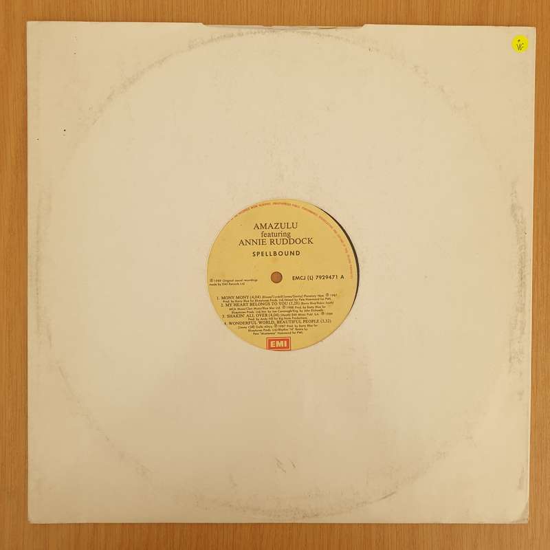 Amazulu Featuring Annie Ruddock  Spellbound - Vinyl LP Record - Very-Good Quality (VG)  (verry)