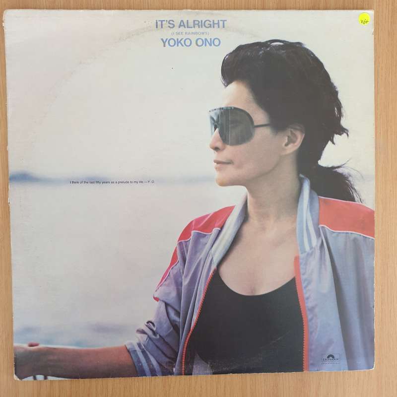 Yoko Ono  It's Alright (I See Rainbows) - Vinyl LP Record - Very-Good+ Quality (VG+) (verygood...
