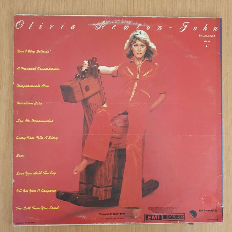 Olivia Newton John - Dont Stop Believin'  - Vinyl LP Record - Very-Good+ Quality (VG+) (verygoodp...