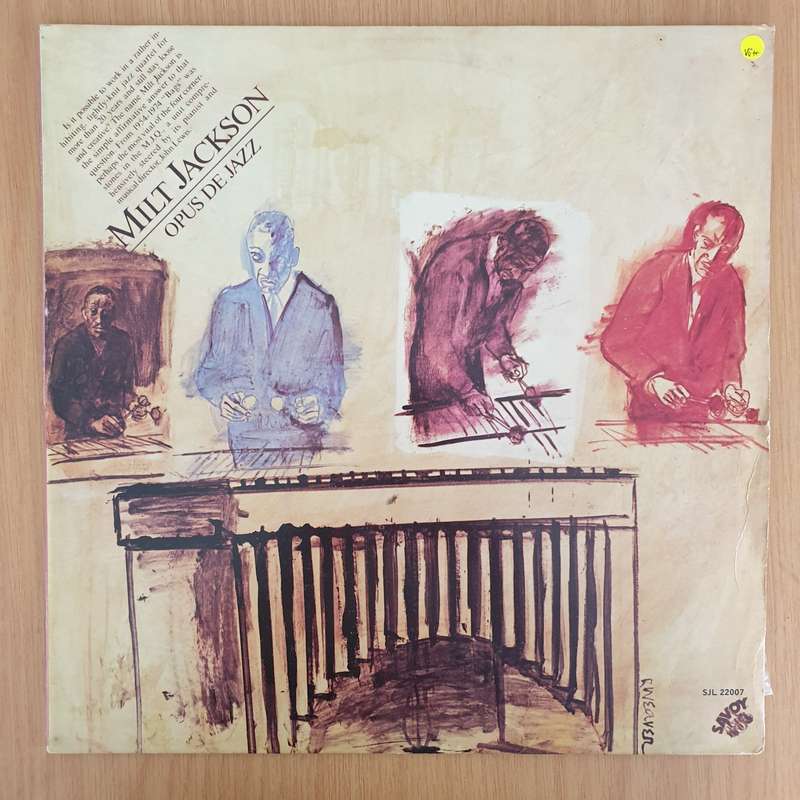 Milt Jackson  Opus De Jazz - Vinyl LP Record - Very-Good+ Quality (VG+) (verygoodplus)