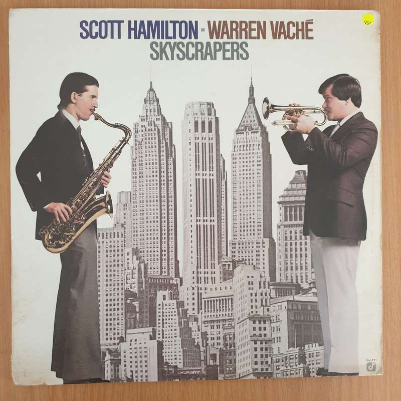 Scott Hamilton - Warren Vaché  Skyscrapers - Vinyl LP Record - Very-Good+ Quality (VG+) (very...
