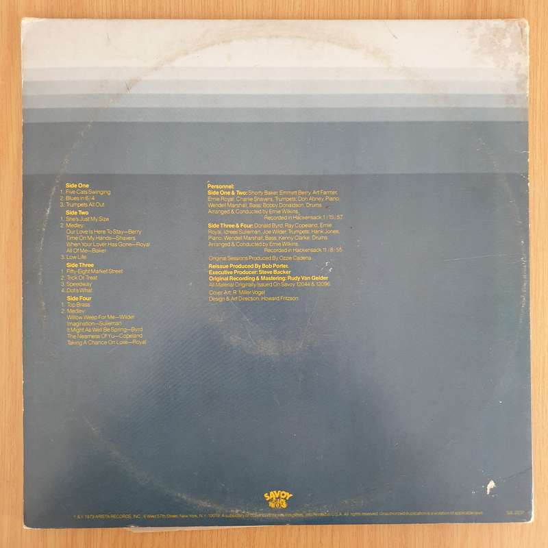 Ernie Wilkins  The Trumpet Album - Double Vinyl LP Record - Very-Good+ Quality (VG+) (verygood...