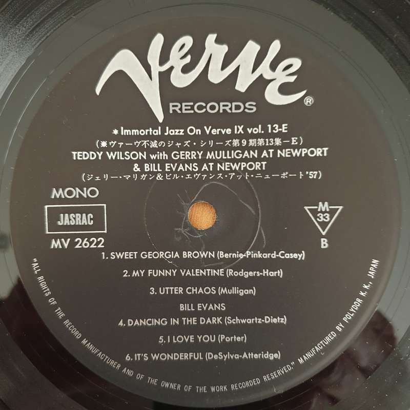 The Teddy Wilson Trio & Gerry Mulligan Quartet With Bob Brookmeyer & Bill Evans  At Newport (J...