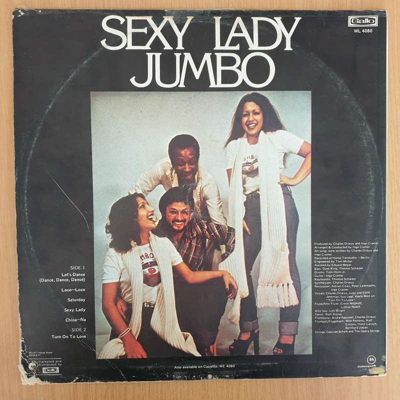 Jumbo  Sxy Lady - Vinyl LP Record - Very-Good+ Quality (VG+) (verygoodplus)