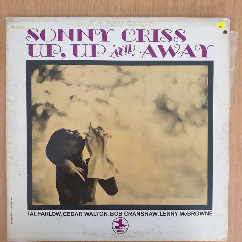 Sonny Criss  Up, Up And Away - Vinyl LP Record - Very-Good+ Quality (VG+) (verygoodplus)