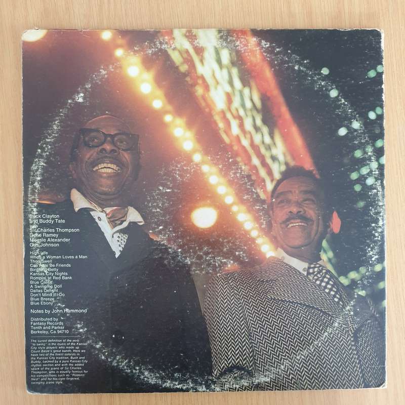 Buck Clayton & Buddy Tate  Buck & Buddy  - Vinyl LP Record - Very-Good+ Quality (VG+) (verygoo...
