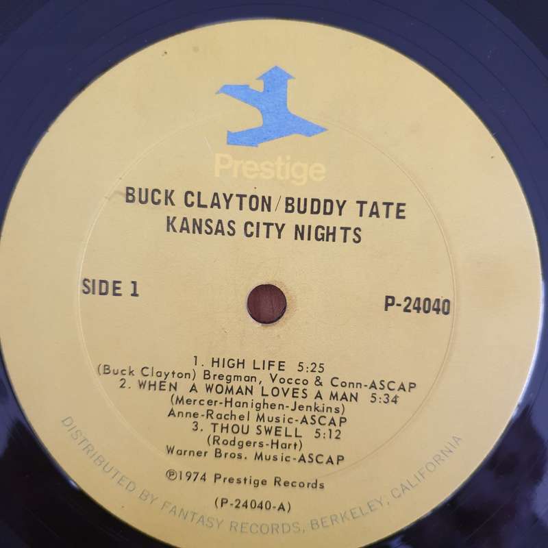 Buck Clayton & Buddy Tate  Buck & Buddy  - Vinyl LP Record - Very-Good+ Quality (VG+) (verygoo...