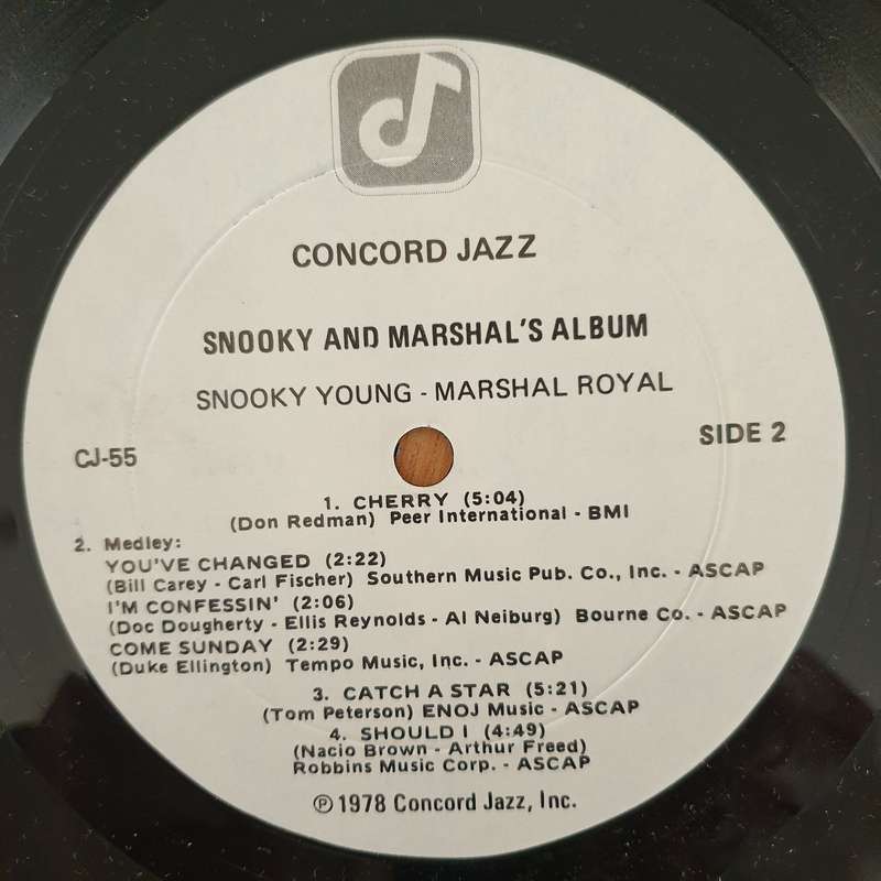 Snooky Young, Marshal Royal, Freddie Green, Ross Tompkins, Ray Brown, Louie Bellson Special Guest...