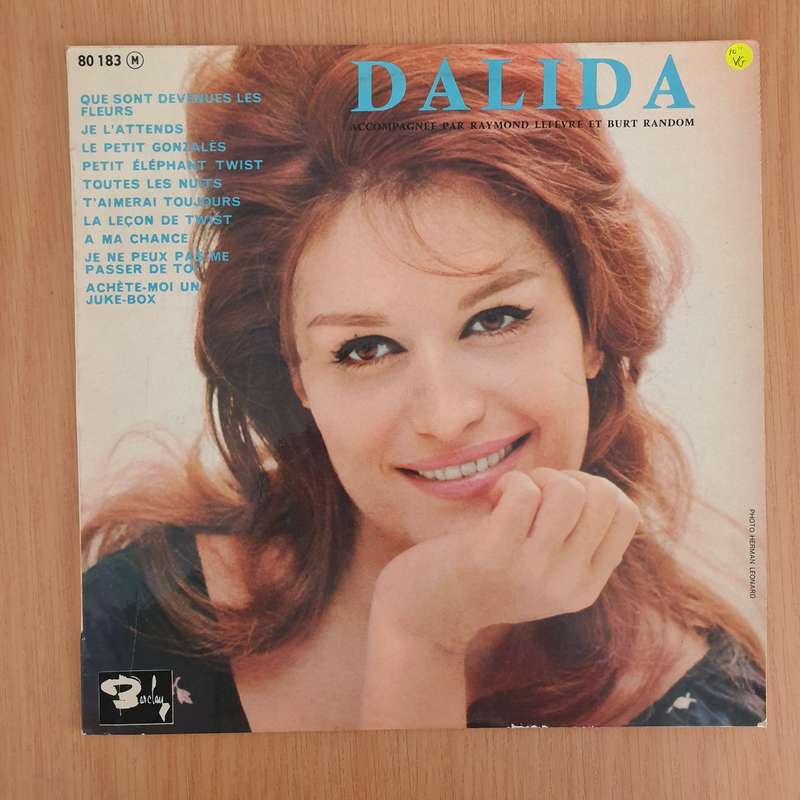 Dalida  Dalida (10") - Vinyl LP Record - Very-Good Quality (VG)  (verry)