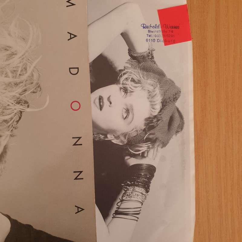 Madonna  Madonna (Germany Pressing)  - Vinyl LP Record - Very-Good+ Quality (VG+) (verygoodplus)