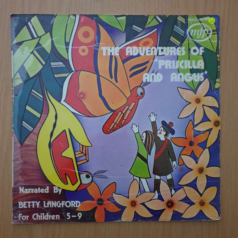 The Adventures of Priscilla and Angus - Betty Langford  - Vinyl LP Record - Very-Good+ Quality (V...