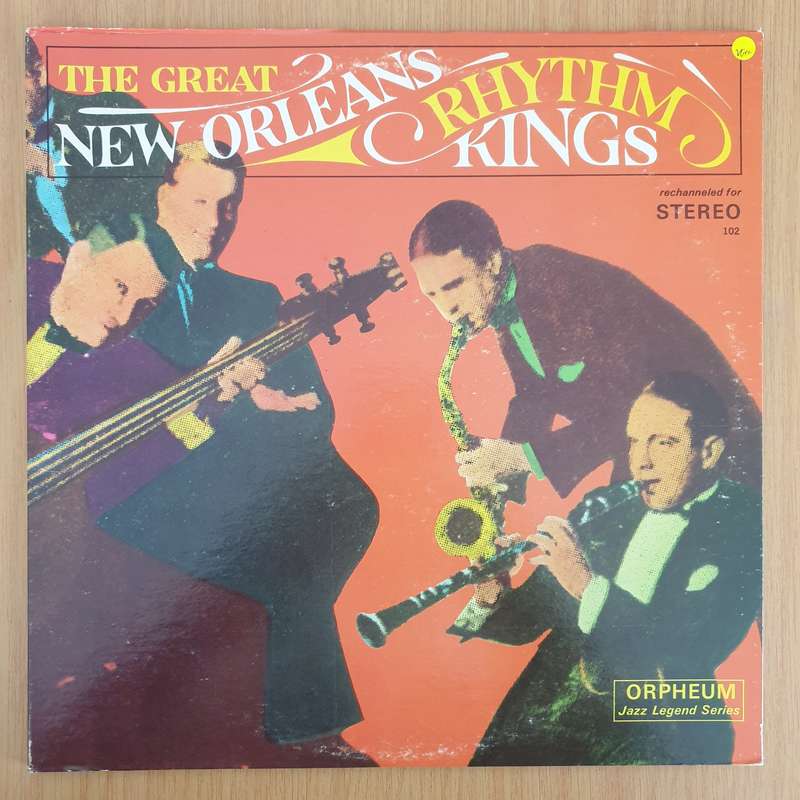 New Orleans Rhythm Kings  The Great New Orleans Rhythm Kings - Vinyl LP Record - Very-Good+ Qu...