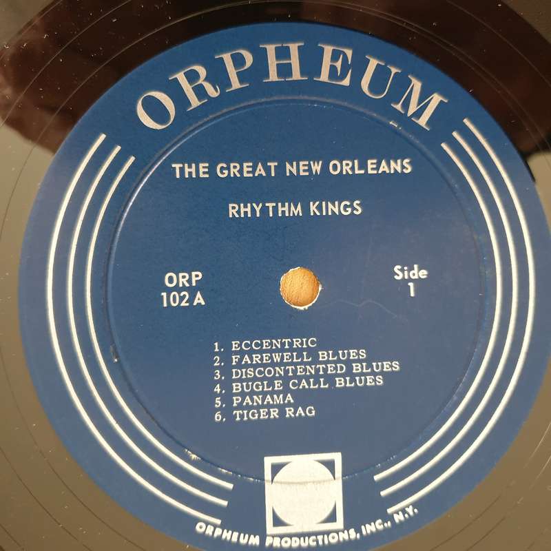 New Orleans Rhythm Kings  The Great New Orleans Rhythm Kings - Vinyl LP Record - Very-Good+ Qu...