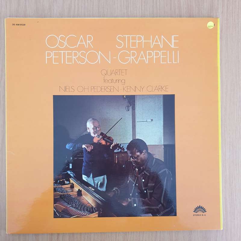 Oscar Peterson - Stephane Grappelli Quartet Featuring Niels O.H. Pedersen - Kenny Clarke  - Vinyl...