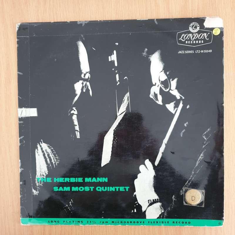 The Herbie Mann-Sam Most Quintet  The Herbie Mann-Sam Most Quintet - Vinyl LP Record - Very-Go...