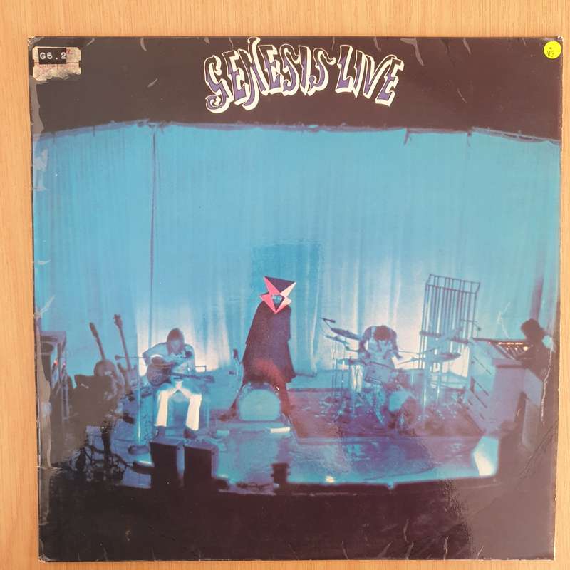 Genesis - Live - Vinyl LP Record - Very-Good Quality (VG)  (verry)