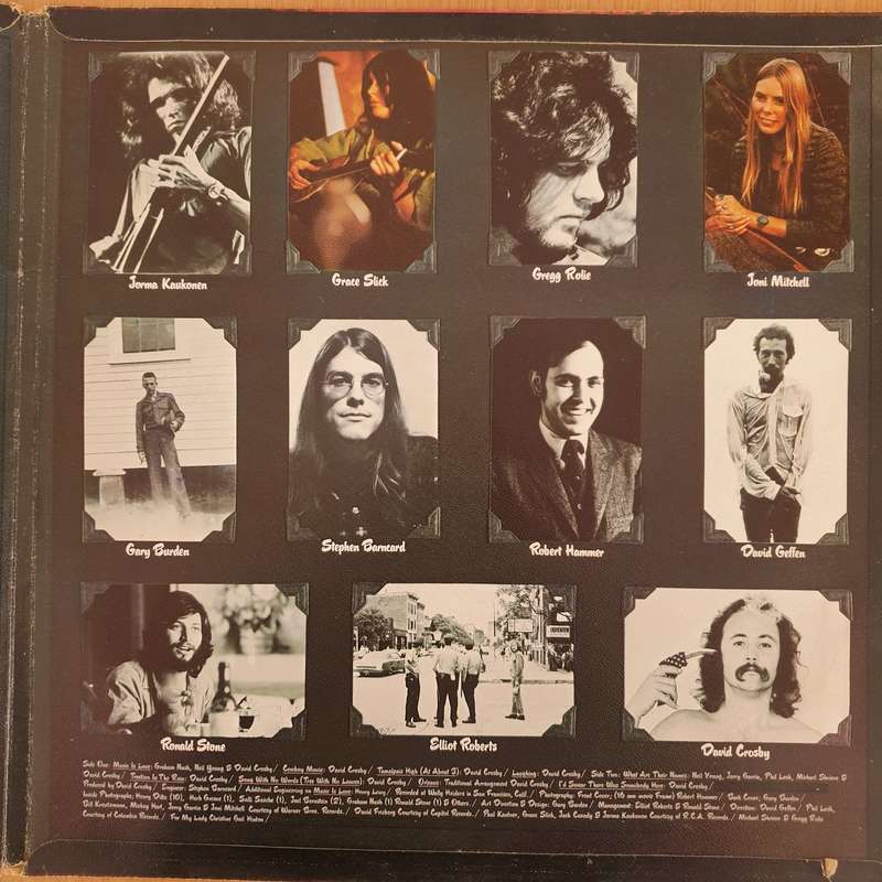 David Crosby  If I Could Only Remember My Name - Vinyl LP Record - Very-Good+ Quality (VG+) (v...