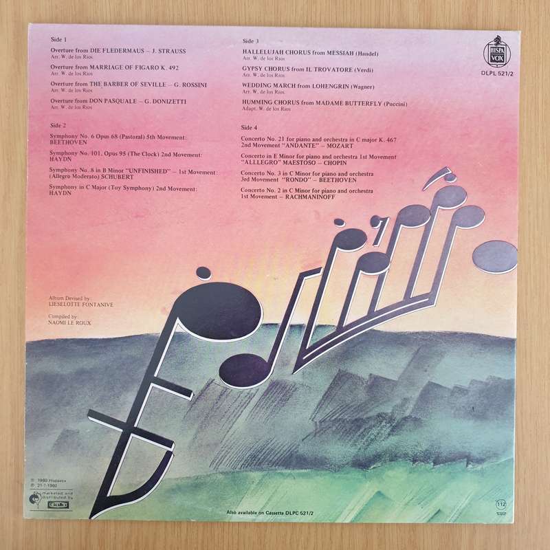 Waldo De Los Rios - The Splendour Of - Vinyl LP Record - Very-Good+ Quality (VG+)