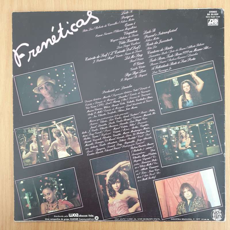 Frenéticas  Frenéticas (Brasil) - Vinyl LP Record - Very-Good+ Quality (VG+) (verygoodplus)
