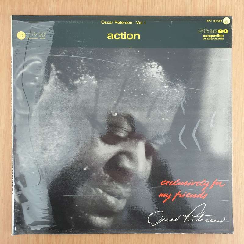 Oscar Peterson  Action - Vinyl LP Record - Very-Good- Quality (VG-) (minus)