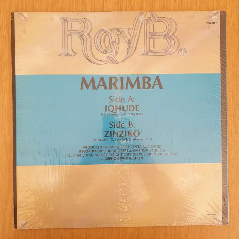 Marimba  Iqhude - Vinyl LP Record - Very-Good+ Quality (VG+) (verygoodplus)