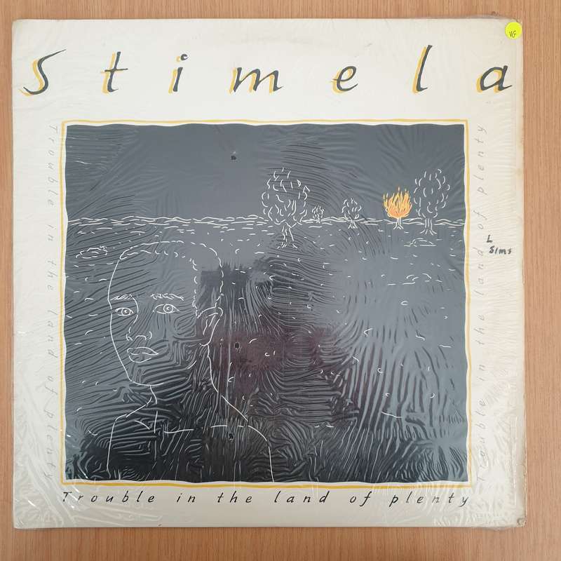 Stimela  Trouble In The Land Of The Plenty - Vinyl LP Record - Very-Good Quality (VG)  (verry)