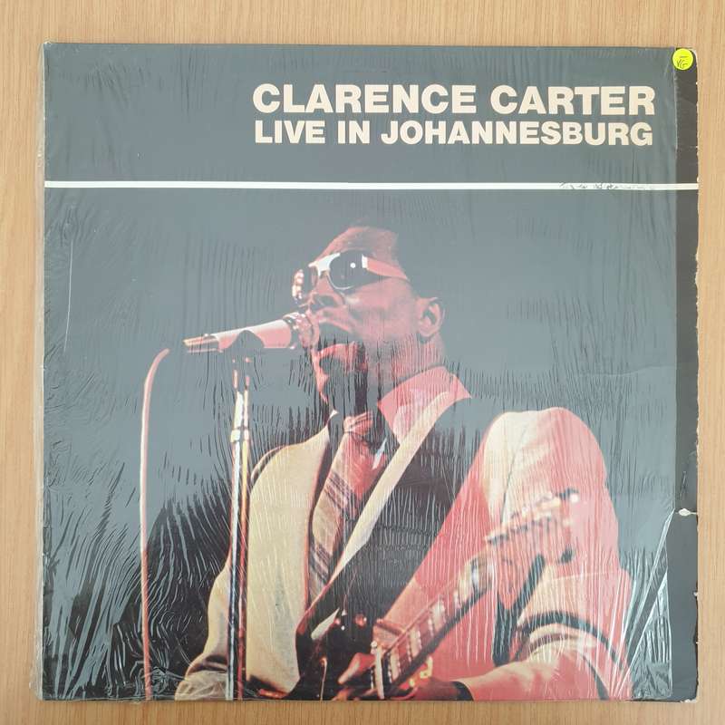Clarence Carter  Live In Johannesburg - Vinyl LP Record - Very-Good- Quality (VG-) (minus)