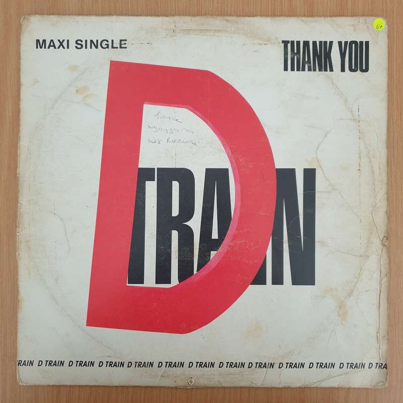 D Train  Thank You -  Vinyl LP Record - Good+ Quality (G+) (gplus)
