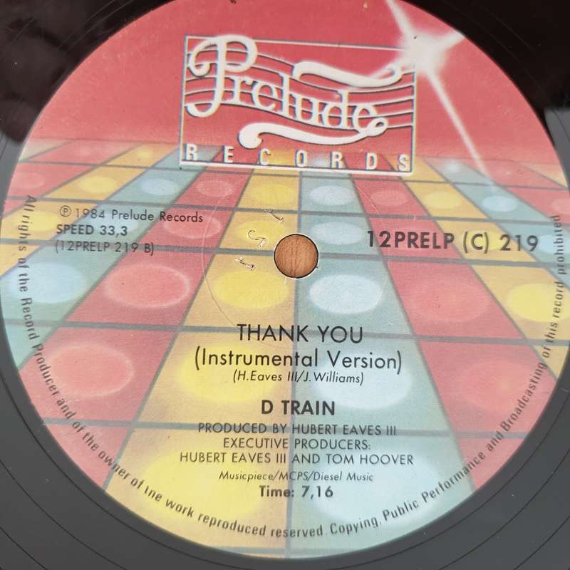 D Train  Thank You -  Vinyl LP Record - Good+ Quality (G+) (gplus)
