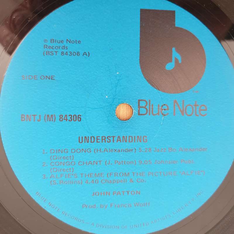 John Patton  Understanding - Vinyl LP Record - Good+ Quality (G+) (gplus)