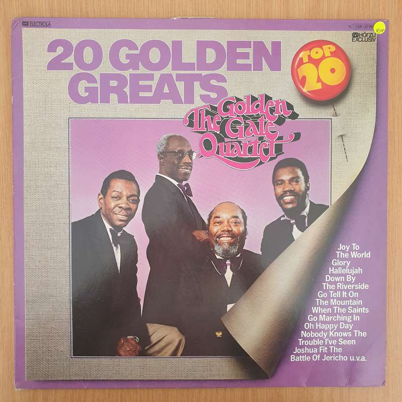 The Golden Gate Quartet  20 Golden Greats - Vinyl LP Record - Very-Good+ Quality (VG+) (verygo...
