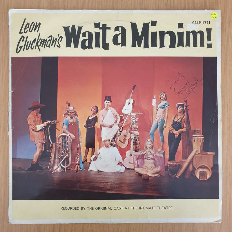 Wait A Minim!  - Leon Gluckman  Original Cast Recording at Intimate Theatre (Autographed by...