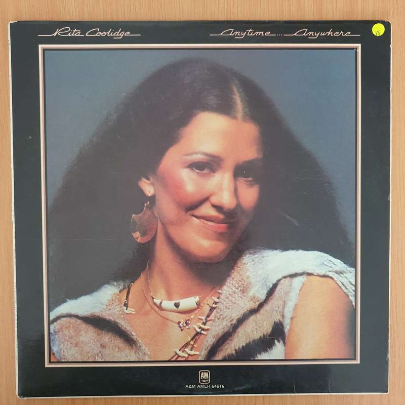 Rita Coolidge  Anytime... Anywhere - Vinyl LP Record - Very-Good Quality (VG)  (verry)