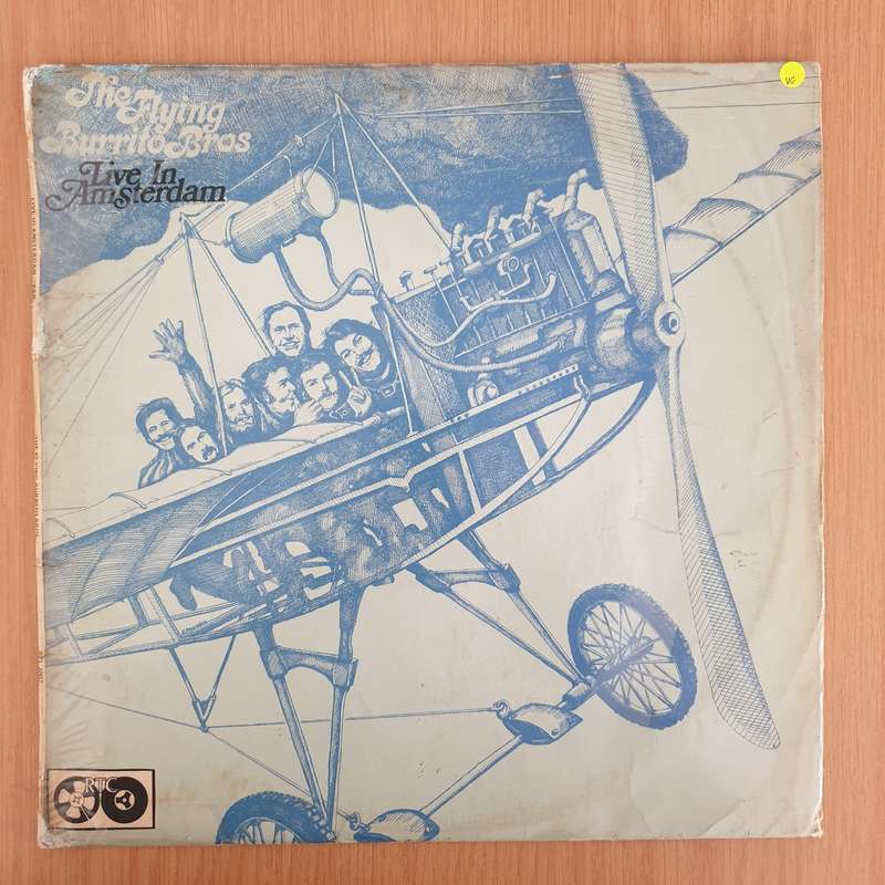 The Flying Burrito Bros  Live In Amsterdam  - Vinyl LP Record - Very-Good Quality (VG)  (ve...