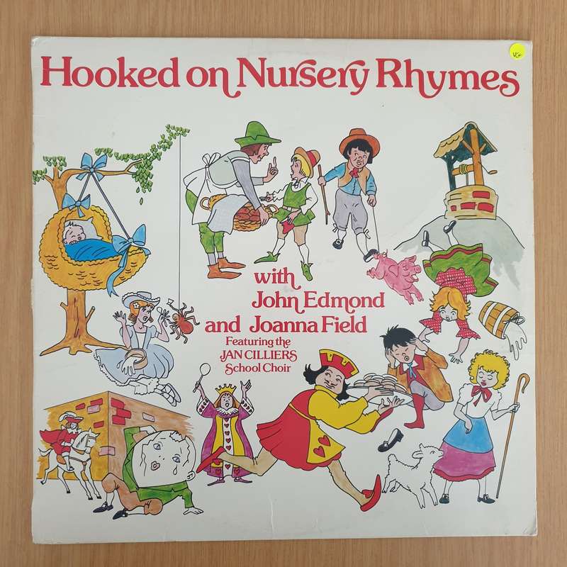Hooked on Nursery Rhymes with John Edmond and Joanna Field - Vinyl LP Record - Very-Good+ Quality...
