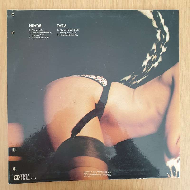 HOT R.S.  Heads Or Tails - Vinyl LP Record - Very-Good+ Quality (VG+) (verygoodplus)