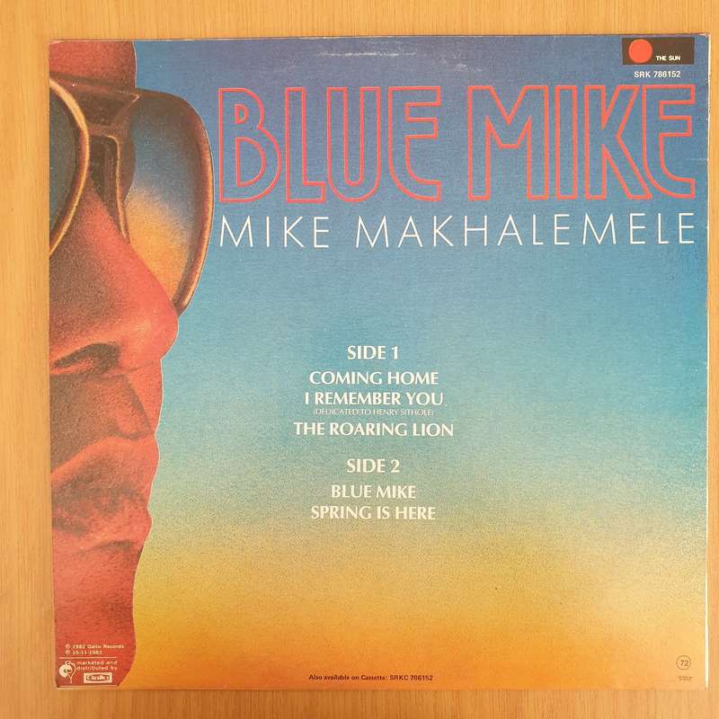Mike Makhalemele  Blue Mike - Vinyl LP Record - Very-Good+ Quality (VG+) (verygoodplus)