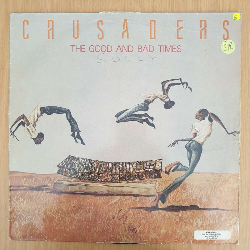 Crusaders  The Good And Bad Times   Vinyl LP Record - Very-Good- Quality (VG-) (minus)