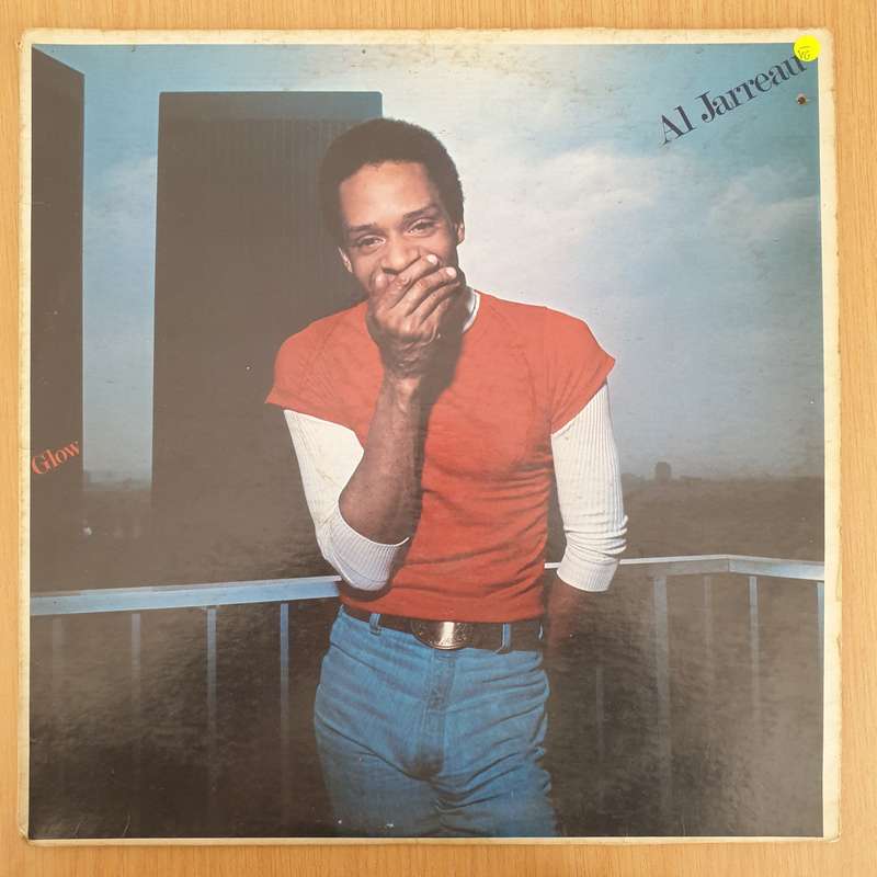 Al Jarreau  Glow (USA)   Vinyl LP Record - Very-Good- Quality (VG-) (minus)