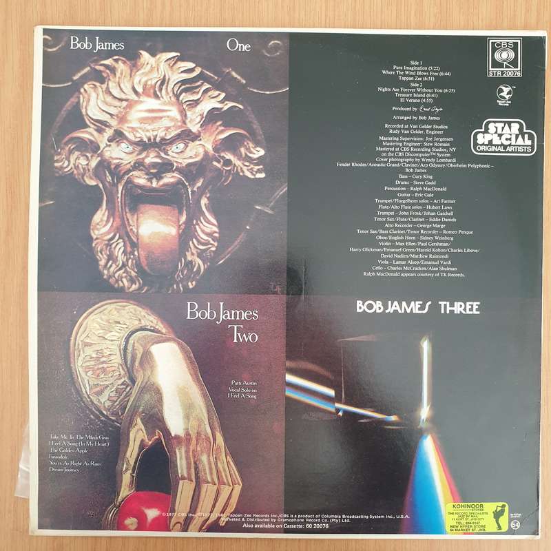 Bob James 4  BJ4 - Bob James Four - Vinyl LP Record - Very-Good+ Quality (VG+)