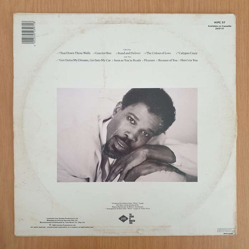 Billy Ocean  Tear Down These Walls - Vinyl LP Record - Very-Good Quality (VG)  (verry)