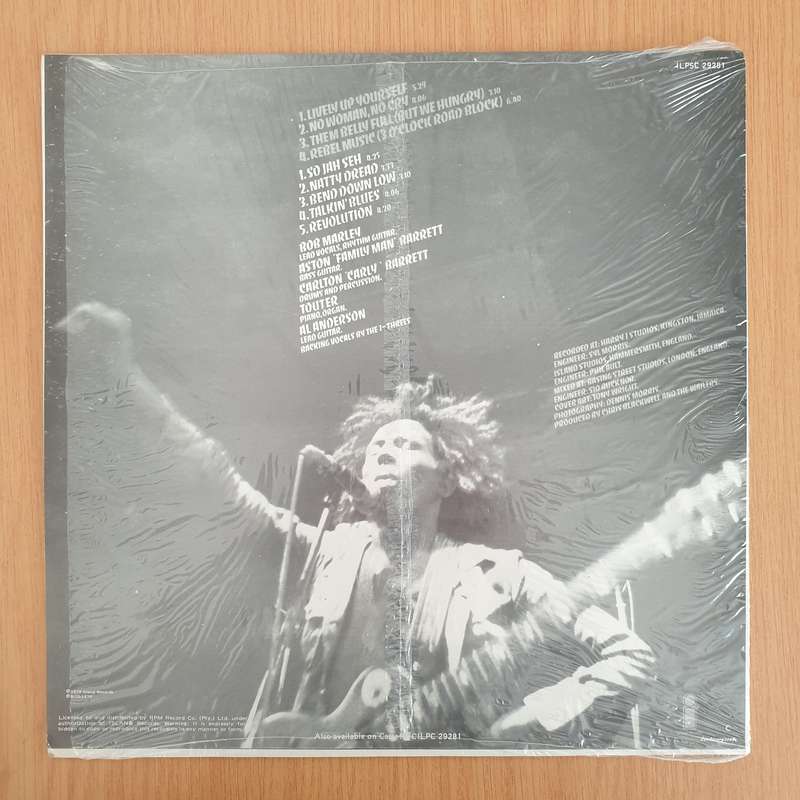 Bob Marley & The Wailers  Natty Dread (29281)  - Vinyl LP Record - Very-Good+ Quality (VG+) (v...