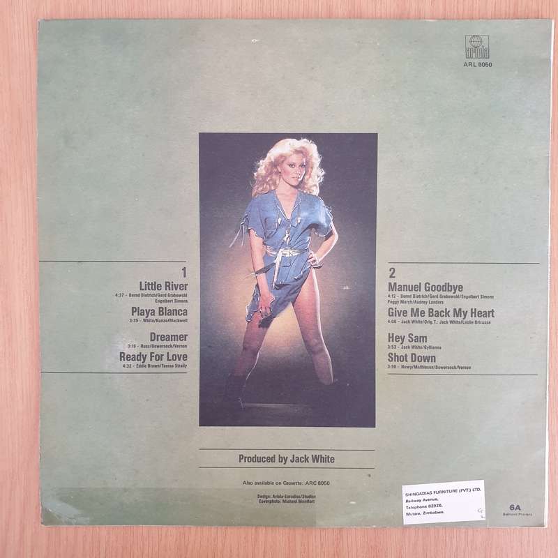 Audrey Landers  Manuel Goodbye - Vinyl LP Record - Very-Good+ Quality (VG+) (verygoodplus)
