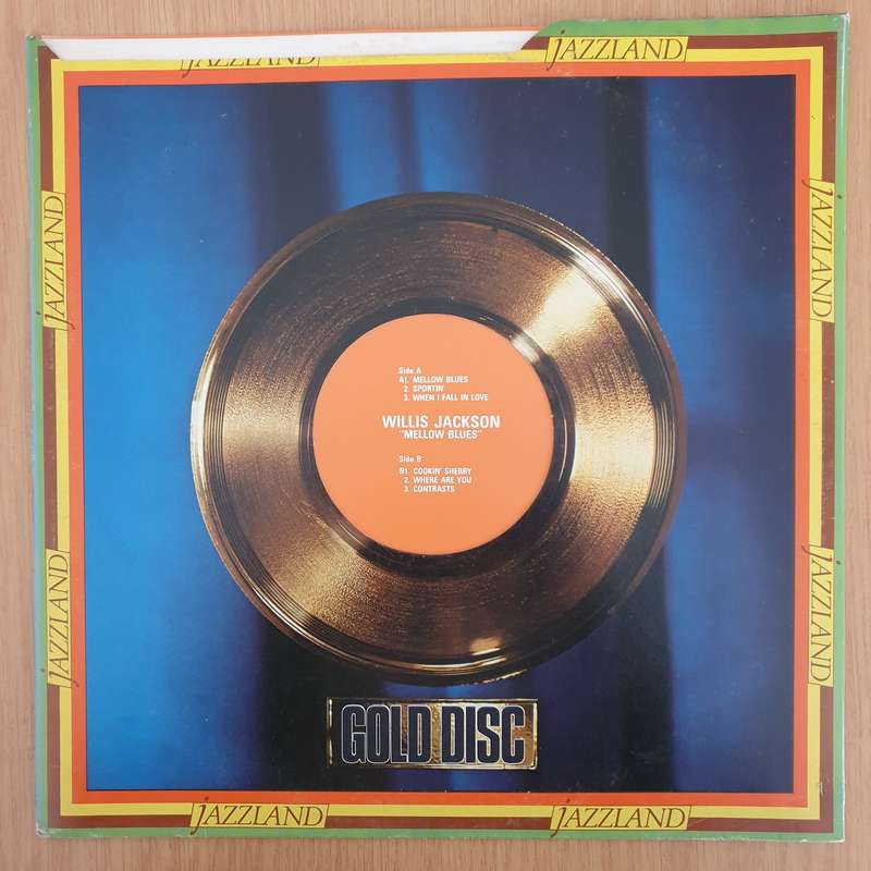 Willis  Jackson  Mellow Blues - Vinyl LP Record - Very-Good+ Quality (VG+) (verygoodplus)