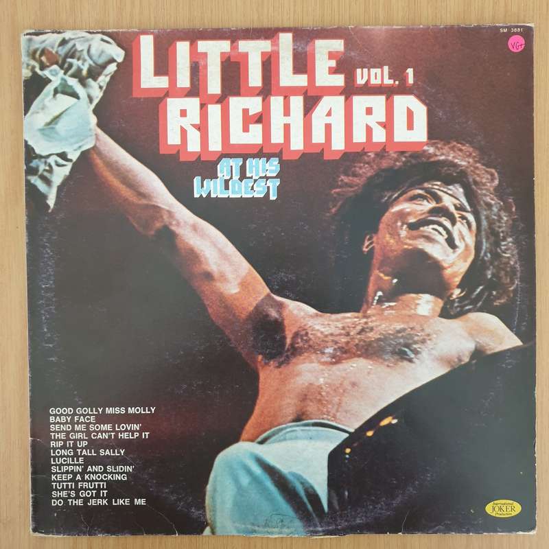 Little Richard  At His Wildest Vol. 1 - Vinyl LP Record - Very-Good+ Quality (VG+) (verygoo...