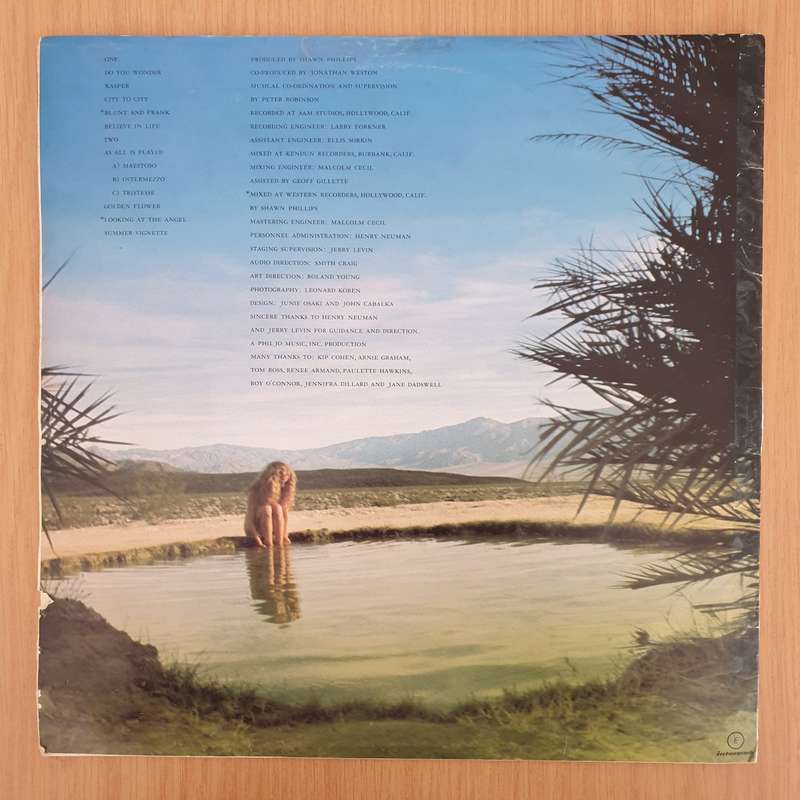 Shawn Phillips  Do You Wonder - Vinyl LP Record - Very-Good+ Quality (VG+) (verygoodplus)