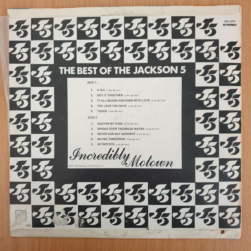 The Jacksons  The Best Of The Jacksons - Vinyl LP Record - Very-Good Quality (VG)  (verry)
